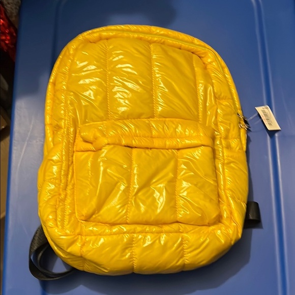 Yellow Backpack Medium Size - Picture 1 of 4